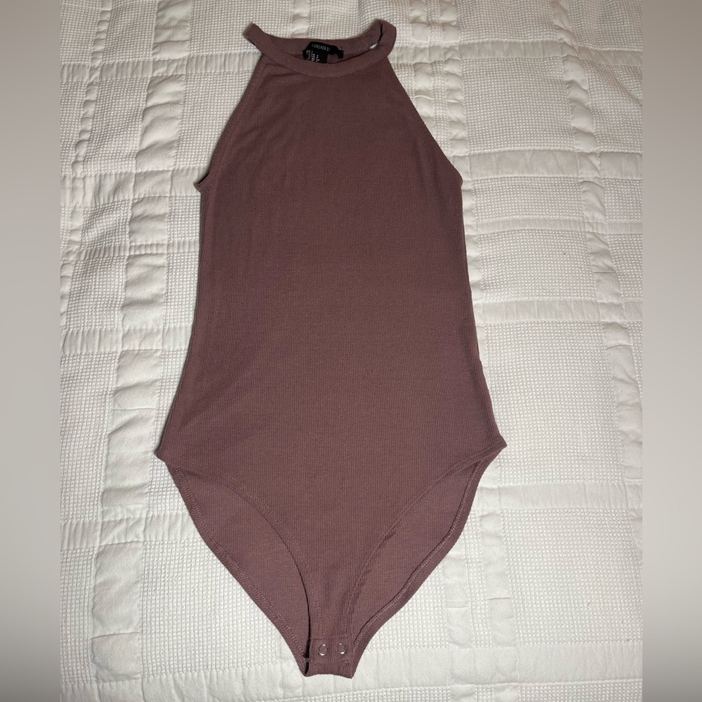 Forever 21 Mauve Bodysuit